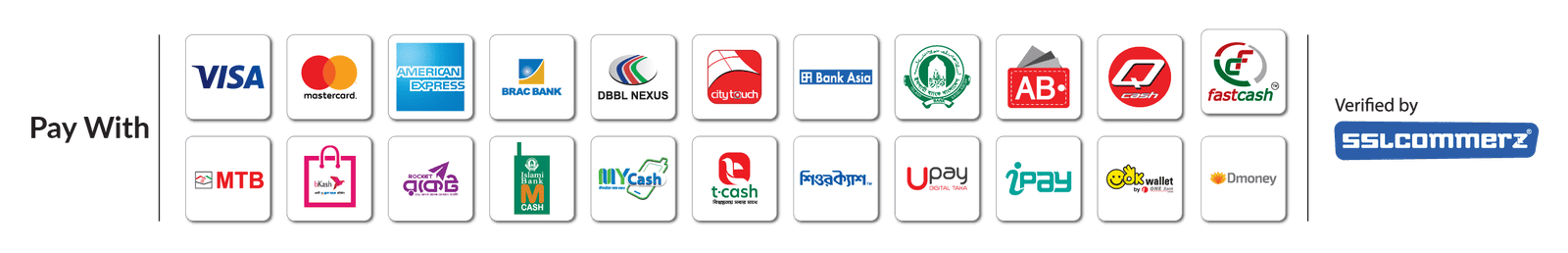 Accepted Payment Methods